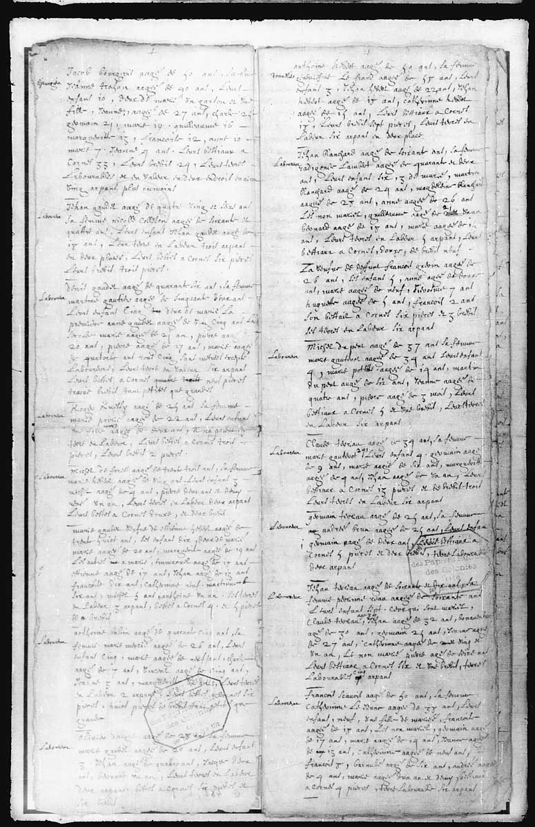 1671 Acadie Census
